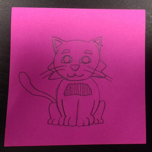 cat drawing